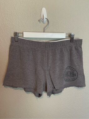 VS PINK grey shorts